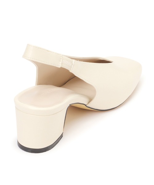 FREE'S MART（フリーズマート）の「バッグスリングパンプス（パンプス・レディース・ブラック系その他/ベージュ/ホワイト・SMALL/MEDIUM）」の4枚目の写真