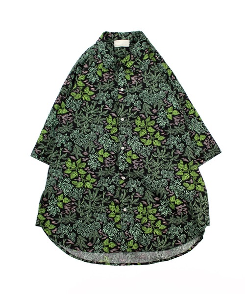 Universal Style Wear(ユニバーサルスタイルウェア)の「Universal Style Wear ローカル アロハ シャツ(シャツ/ブラウス・メンズ・ブラック系2/ネイビー/グリーン/ブラック系1・MEDIUM/LARGE/X-LARGE)」の13枚目の写真
