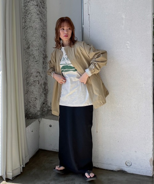 feepur（フェピュール）の「【ハンドウォッシャブル/セットアップ可】ライトウェイトカラータイトスカート（スカート・レディース・ブラック/ブルー/ブラウン/パープル/オレンジ・MEDIUM）」の21枚目の写真