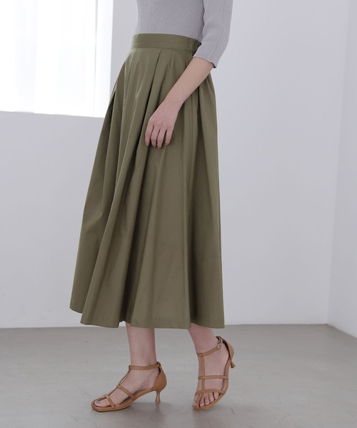 LAKOLE(ラコレ)の「タイプライタースカート / 188283(スカート・レディース・サンドグレー/カーキ/ブラック・SMALL/MEDIUM)」の3枚目の写真