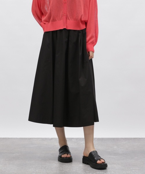 LAKOLE(ラコレ)の「タイプライタースカート / 188283(スカート・レディース・サンドグレー/カーキ/ブラック・SMALL/MEDIUM)」の1枚目の写真