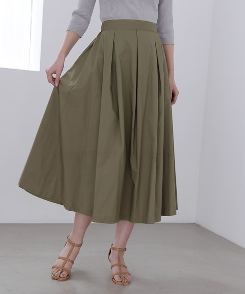 LAKOLE(ラコレ)の「タイプライタースカート / 188283(スカート・レディース・サンドグレー/カーキ/ブラック・SMALL/MEDIUM)」の21枚目の写真