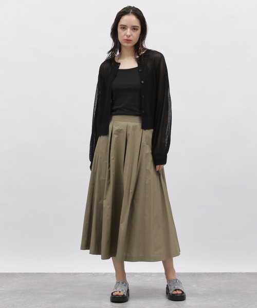 LAKOLE(ラコレ)の「タイプライタースカート / 188283(スカート・レディース・サンドグレー/カーキ/ブラック・SMALL/MEDIUM)」の22枚目の写真