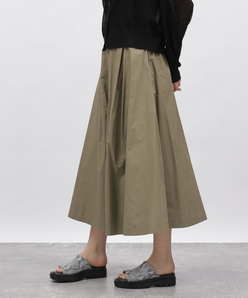 LAKOLE(ラコレ)の「タイプライタースカート / 188283(スカート・レディース・サンドグレー/カーキ/ブラック・SMALL/MEDIUM)」の10枚目の写真