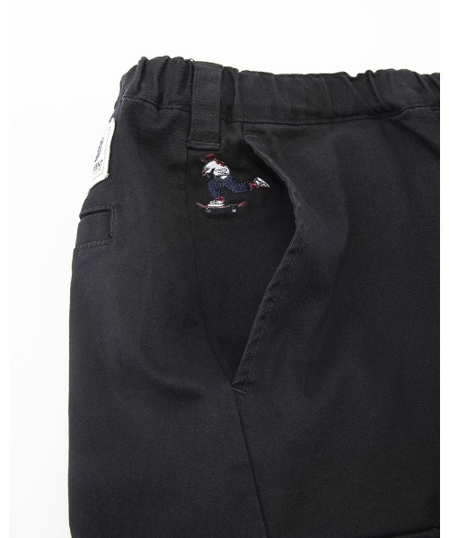 ELEMENT（エレメント）の「ELEMENT YOUTH（キッズサイズ） YT SHOD SHORTS CA_5 ウォークパンツ/ショートパンツ DKH (130cm~160cm) 【2023年春夏モデル】/エレメントキッズウエストゴムカーゴショートパンツ（カーゴパンツ・キッズ・ブラウン/ブラック/ブラック系その他・130/140/150/160）」の8枚目の写真