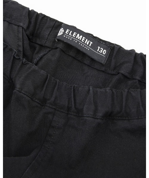 ELEMENT（エレメント）の「ELEMENT YOUTH（キッズサイズ） YT SHOD SHORTS CA_5 ウォークパンツ/ショートパンツ DKH (130cm~160cm) 【2023年春夏モデル】/エレメントキッズウエストゴムカーゴショートパンツ（カーゴパンツ・キッズ・ブラウン/ブラック/ブラック系その他・130/140/150/160）」の5枚目の写真