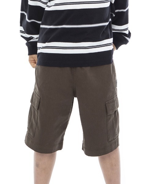 ELEMENT（エレメント）の「ELEMENT YOUTH（キッズサイズ） YT SHOD SHORTS CA_5 ウォークパンツ/ショートパンツ DKH (130cm~160cm) 【2023年春夏モデル】/エレメントキッズウエストゴムカーゴショートパンツ（カーゴパンツ・キッズ・ブラウン/ブラック/ブラック系その他・130/140/150/160）」の12枚目の写真