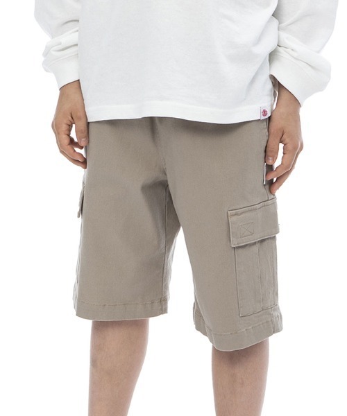 ELEMENT（エレメント）の「ELEMENT YOUTH（キッズサイズ） YT SHOD SHORTS CA_5 ウォークパンツ/ショートパンツ DKH (130cm~160cm) 【2023年春夏モデル】/エレメントキッズウエストゴムカーゴショートパンツ（カーゴパンツ・キッズ・ブラウン/ブラック/ブラック系その他・130/140/150/160）」の6枚目の写真