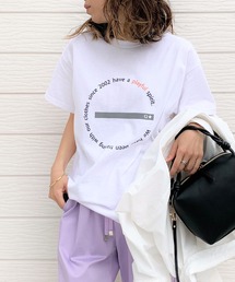 Q | サークルロゴT(Tシャツ/カットソー)