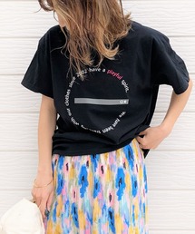 Q | サークルロゴT(Tシャツ/カットソー)