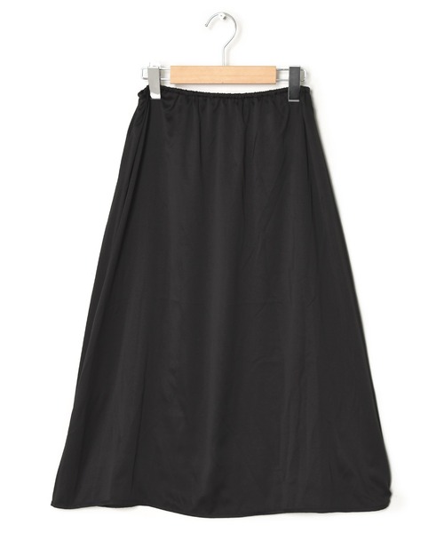 w closet（ダブルクローゼット）の「ペチコート付きチュールティアードスカート（スカート・レディース・ブラック/サックスブルー/イエロー/アイボリー・FREE）」の5枚目の写真