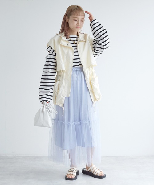 w closet（ダブルクローゼット）の「ペチコート付きチュールティアード