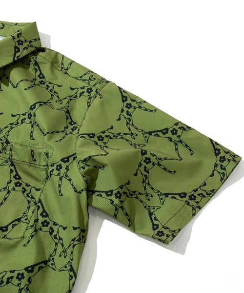 gym master（ジムマスター）の「gym master/ジムマスター　UL-GRIDハッピーペイントS/Sシャツ（シャツ/ブラウス・メンズ・グレー/その他1/ブラック/セージグリーン・LARGE/X-LARGE/MEDIUM）」の17枚目の写真