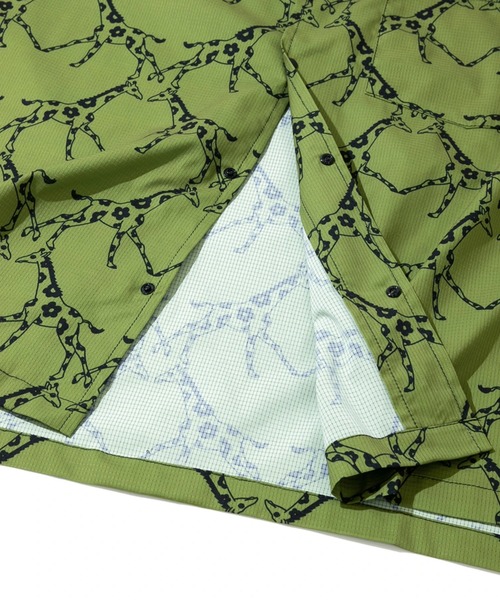 gym master（ジムマスター）の「gym master/ジムマスター　UL-GRIDハッピーペイントS/Sシャツ（シャツ/ブラウス・メンズ・グレー/その他1/ブラック/セージグリーン・LARGE/X-LARGE/MEDIUM）」の14枚目の写真