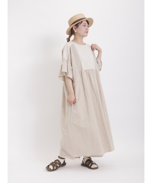 Samansa Mos2（サマンサ モスモス）の「ラフィアカンカン帽（ハット・レディース・ブラック/ブラウン・ﾌﾘ-）」の19枚目の写真