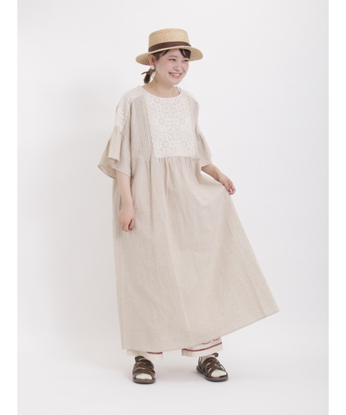 Samansa Mos2（サマンサ モスモス）の「ラフィアカンカン帽（ハット・レディース・ブラック/ブラウン・ﾌﾘ-）」の20枚目の写真