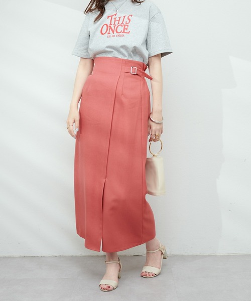 natural couture(ナチュラルクチュール)の「半袖ロゴT(Tシャツ/カットソー・レディース・スミクロ/グレー/オフホワイト/ブルー・FREE)」の21枚目の写真