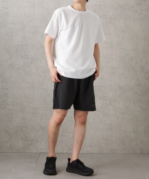 NAVY(ネイビー)の「ドライタッチ鹿の子ショートスリーブTシャツ(Tシャツ/カットソー・メンズ・グリーン/ホワイト/ライトグレー/チャコール/ネイビー・S/M/L/XL)」の11枚目の写真