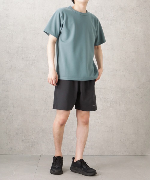 NAVY(ネイビー)の「ドライタッチ鹿の子ショートスリーブTシャツ(Tシャツ/カットソー・メンズ・グリーン/ホワイト/ライトグレー/チャコール/ネイビー・S/M/L/XL)」の19枚目の写真