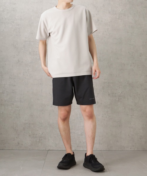 NAVY(ネイビー)の「ドライタッチ鹿の子ショートスリーブTシャツ(Tシャツ/カットソー・メンズ・グリーン/ホワイト/ライトグレー/チャコール/ネイビー・S/M/L/XL)」の14枚目の写真