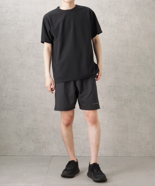 NAVY(ネイビー)の「ドライタッチ鹿の子ショートスリーブTシャツ(Tシャツ/カットソー・メンズ・グリーン/ホワイト/ライトグレー/チャコール/ネイビー・S/M/L/XL)」の16枚目の写真