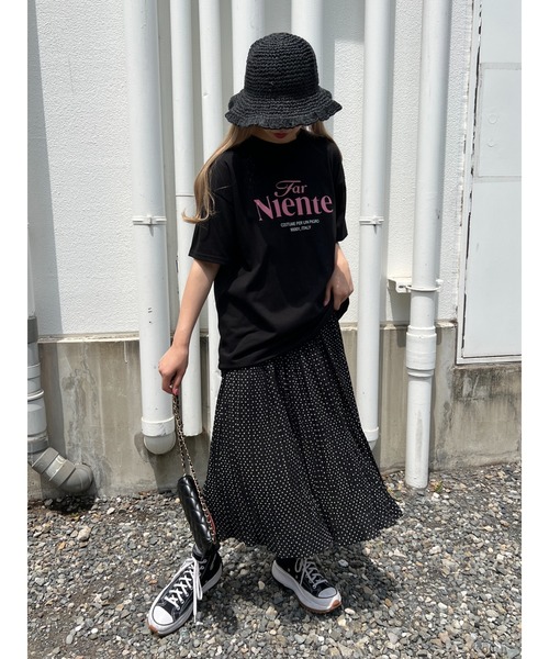 AMBIDEX Store △〇ワッシャーボイルドット プリーツコラージュ