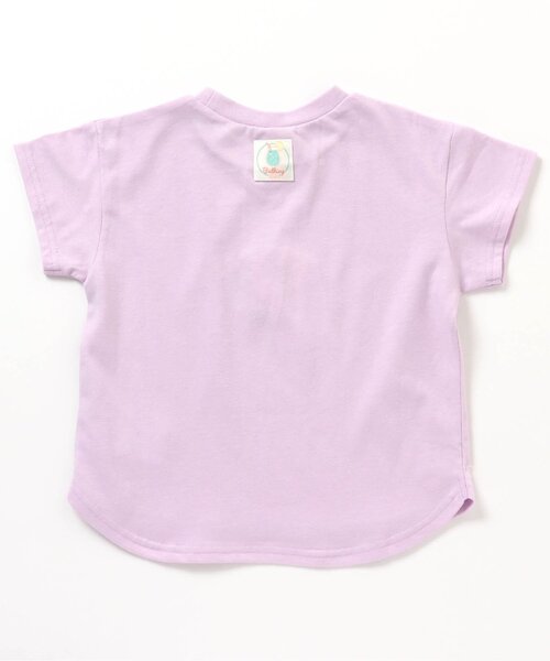 apres les cours(アプレレクール)の「PVC 3柄モチーフTシャツ(Tシャツ/カットソー・キッズ・ミント/ラベンダー/キナリ・80/90/100/110/120/130/140)」の15枚目の写真