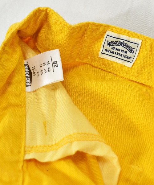 Big John(ビッグジョン)の「【ヴィンテージ古着】BIG JOHN / ビッグジョン ワークパンツ イエロー(その他パンツ・メンズ・イエロー・28)」の8枚目の写真
