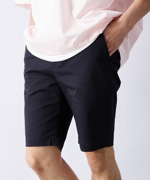 417 EDIFICE（フォーワンセブンエディフィス）の「【ZOZO限定】 スリムストレッチチノショーツ（チノパンツ・メンズ・ブラック/カーキ/ベージュ/ネイビー・S/M/L/XL/XXL）」の20枚目の写真