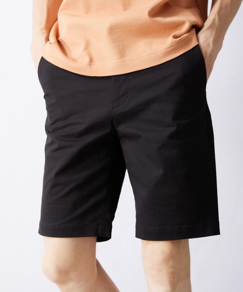 KITH チノショーツ⭐︎Sサイズ　美品　ブラック ZOZO限定】 スリムストレッチチノショーツ（チノパンツ）｜417 EDIFICE