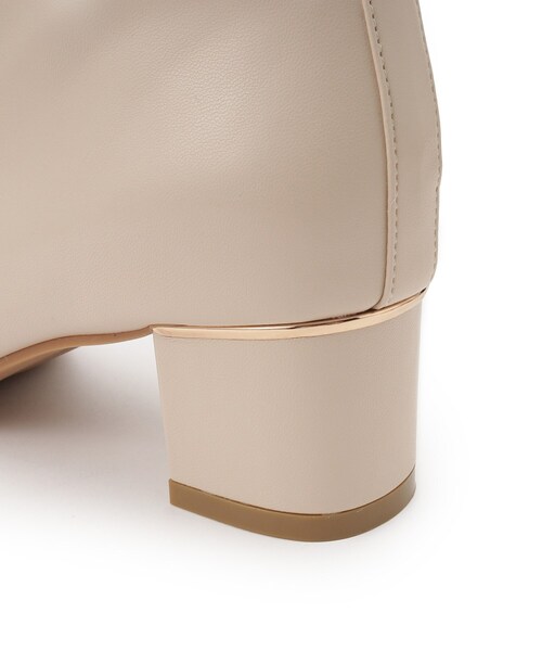 grove（グローブ）の「◆晴れの日でも雨の日でも使える嬉しいストレッチブーツ【人間工学】（ブーツ・レディース・ブラック/オフホワイト/グレー/ダークブラウン系7/ライトグレー系7・30/35/45）」の12枚目の写真