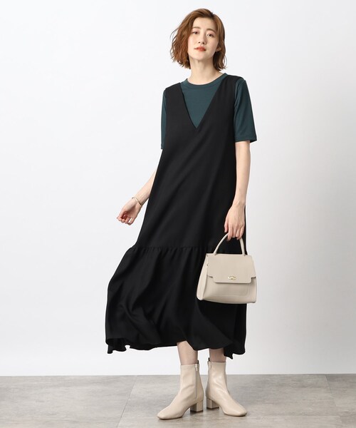 grove（グローブ）の「◆晴れの日でも雨の日でも使える嬉しいストレッチブーツ【人間工学】（ブーツ・レディース・ブラック/オフホワイト/グレー/ダークブラウン系7/ライトグレー系7・30/35/45）」の14枚目の写真