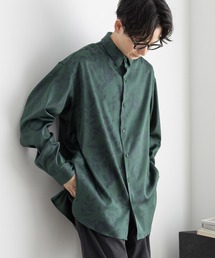 サテンSTフラワーシャツ 971679