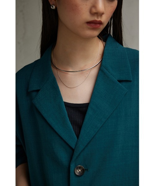 AZUL by moussy（アズールバイマウジー）の「チェーンコンビメタルネックカフ（ネックレス・レディース・シルバー/ゴールド系その他・FREE）」の2枚目の写真