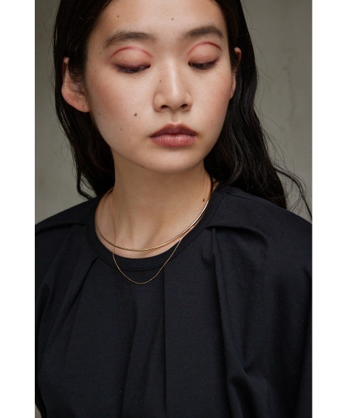 AZUL by moussy（アズールバイマウジー）の「チェーンコンビメタルネックカフ（ネックレス・レディース・シルバー/ゴールド系その他・FREE）」の14枚目の写真