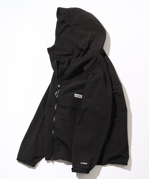 GERRY（ジェリー）の「【GERRY/ジェリー】 ピス付き 切替 フーデッドナイロンジャケット（ナイロンジャケット・メンズ・ブラック/カーキ/ベージュ・LL/L/M）」の6枚目の写真