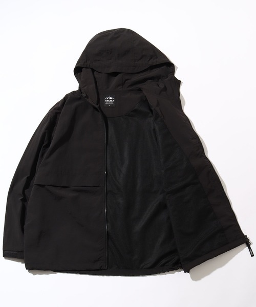 GERRY（ジェリー）の「【GERRY/ジェリー】 ピス付き 切替 フーデッドナイロンジャケット（ナイロンジャケット・メンズ・ブラック/カーキ/ベージュ・LL/L/M）」の8枚目の写真