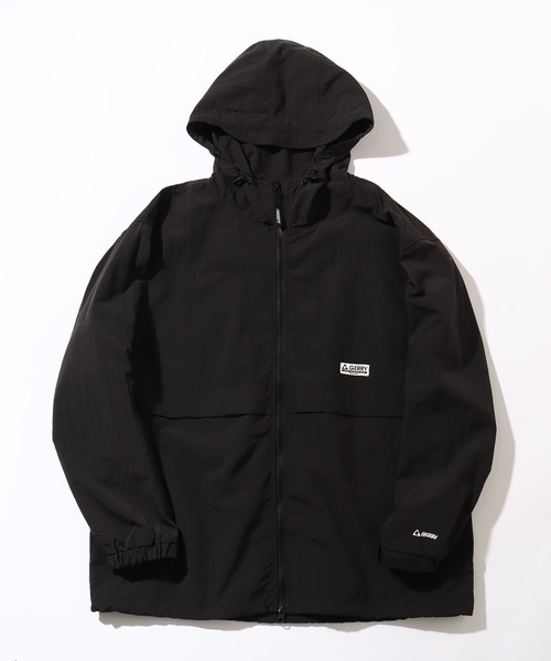 GERRY（ジェリー）の「【GERRY/ジェリー】 ピス付き 切替 フーデッドナイロンジャケット（ナイロンジャケット・メンズ・ブラック/カーキ/ベージュ・LL/L/M）」の5枚目の写真