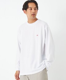 <DANTON>ロゴ ソリッド Tシャツ