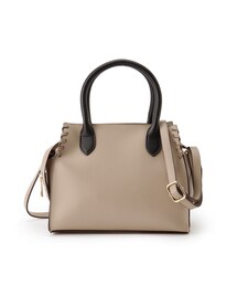 SHOO・LA・RUE | 【2WAY】かがりポイントミニトート(ハンドバッグ)