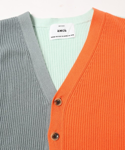 amok（アモク）の「MULTI DOCKING CARDIGAN（カーディガン/ボレロ