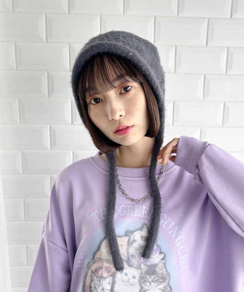 セール】フーディニットキャップ（ニットキャップ/ビーニー）｜Loueme