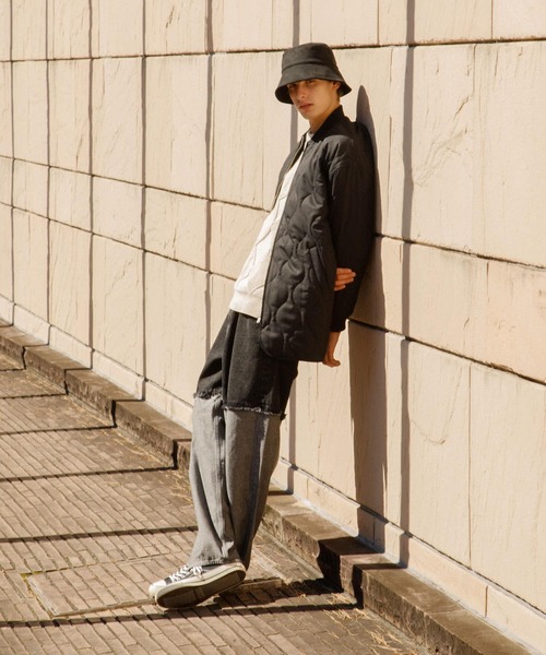 SENSE OF PLACE by URBAN RESEARCH(センスオブプレイスバイアーバンリサーチ)の「フェイクスエードバケットハット(ハット・メンズ・ブラック/アイボリー/ライトカーキ・ONE)」の11枚目の写真