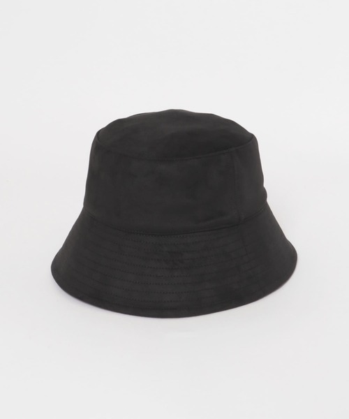 SENSE OF PLACE by URBAN RESEARCH(センスオブプレイスバイアーバンリサーチ)の「フェイクスエードバケットハット(ハット・メンズ・ブラック/アイボリー/ライトカーキ・ONE)」の13枚目の写真
