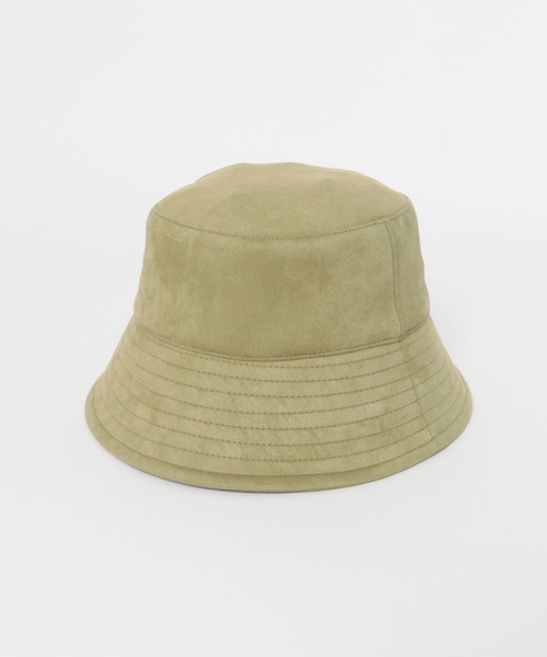 SENSE OF PLACE by URBAN RESEARCH(センスオブプレイスバイアーバンリサーチ)の「フェイクスエードバケットハット(ハット・メンズ・ブラック/アイボリー/ライトカーキ・ONE)」の14枚目の写真