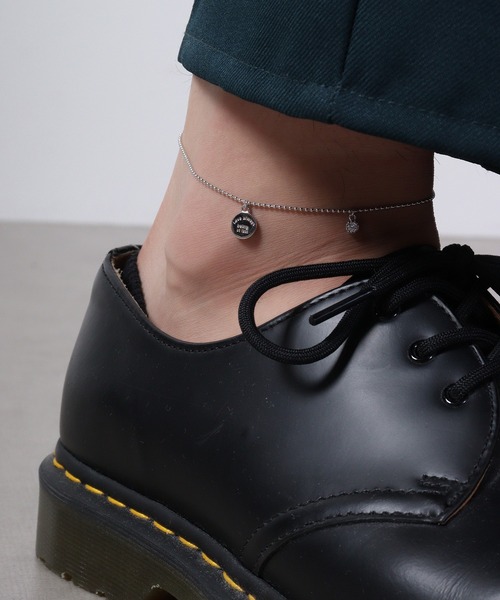 FUNALIVE（ファンアライブ）の「シルバー925　デザインチェーンアンクレット（アンクレット・メンズ・Z/F/D/M/K/V/T/G/X/N/H/C/J/P/Q/Y/L/O/A/R/B/S/E/I/U/W・F）」の13枚目の写真