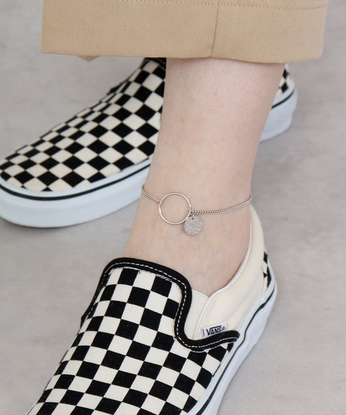 FUNALIVE（ファンアライブ）の「シルバー925　デザインチェーンアンクレット（アンクレット・メンズ・Z/F/D/M/K/V/T/G/X/N/H/C/J/P/Q/Y/L/O/A/R/B/S/E/I/U/W・F）」の16枚目の写真