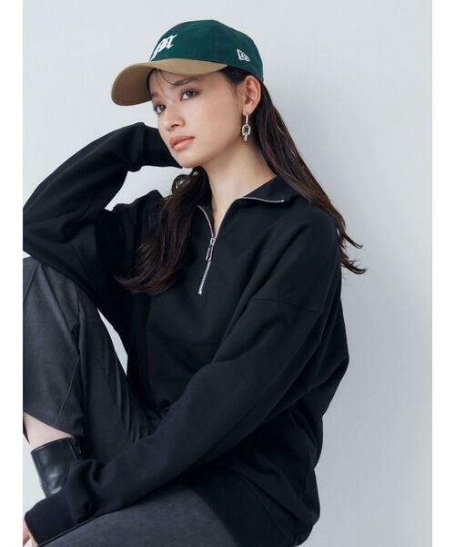 NEW ERA（ニューエラ）の「MURUA×NEW ERA BICOLOR LOGO CAP（キャップ・レディース・ライトグレー/グリーン・FREE）」の5枚目の写真