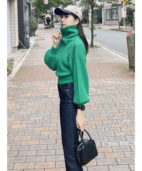 NEW ERA（ニューエラ）の「MURUA×NEW ERA BICOLOR LOGO CAP（キャップ・レディース・ライトグレー/グリーン・FREE）」の18枚目の写真