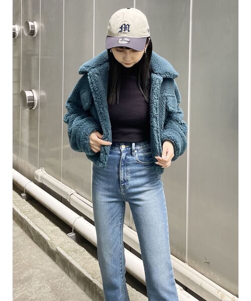 NEW ERA（ニューエラ）の「MURUA×NEW ERA BICOLOR LOGO CAP（キャップ・レディース・ライトグレー/グリーン・FREE）」の19枚目の写真